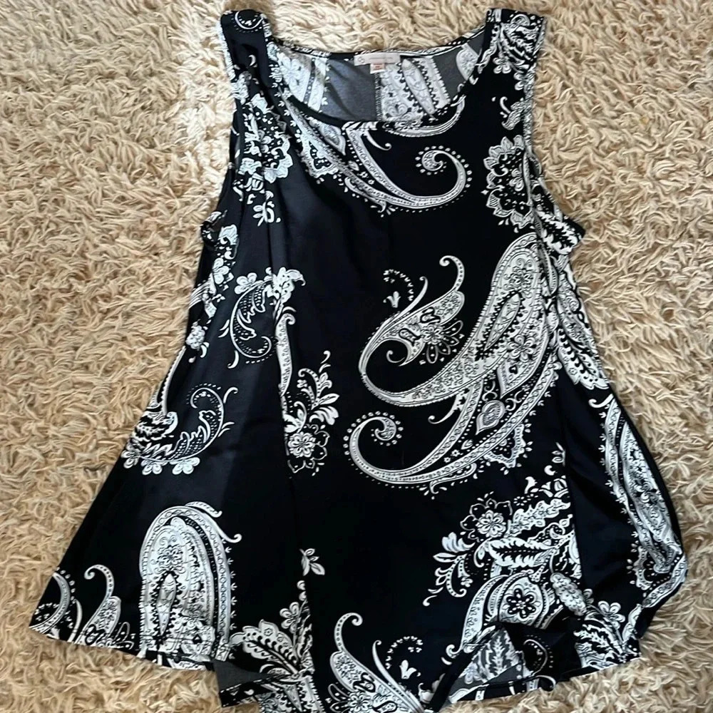 Paisley tunic